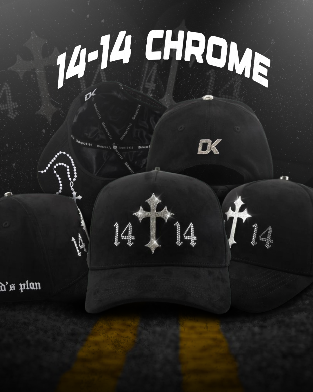 14 - 14 CHROME WHITE